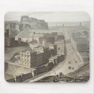 Edinburgh, von Calton Hügel, von 'einer Reise Mousepad
