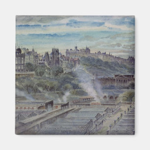 Edinburgh von nahen St Anthony Kapelle Magnet