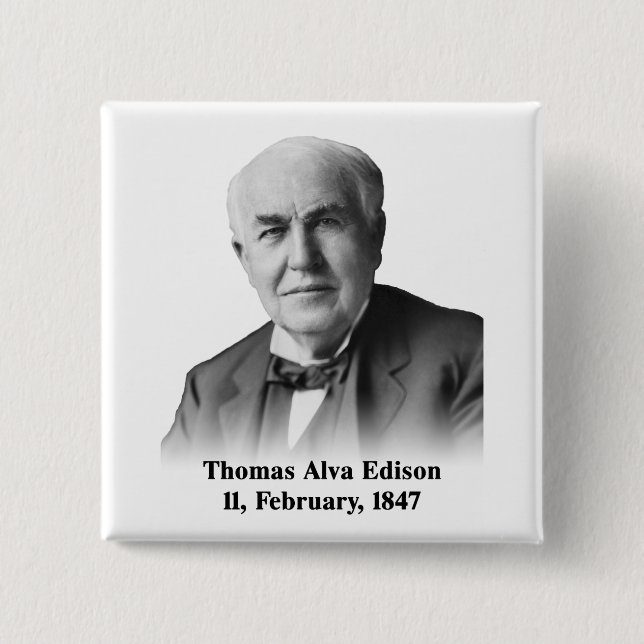 Edison-Button Button (Vorderseite)