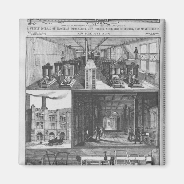 Edison Electric Illuminating Co. Magnet (Vorne)