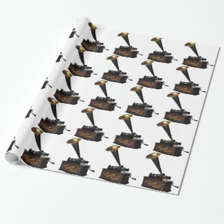 Edison-Heimphonograph Geschenkpapier