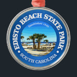 Edisto Beach SP Ornament Aus Metall<br><div class="desc">Edisto Beach Staat Park,  SC.</div>