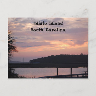 Edisto Island Postkarte