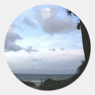 Edisto Island SC Runder Aufkleber