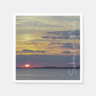 Edisto Island Sunset Serviette