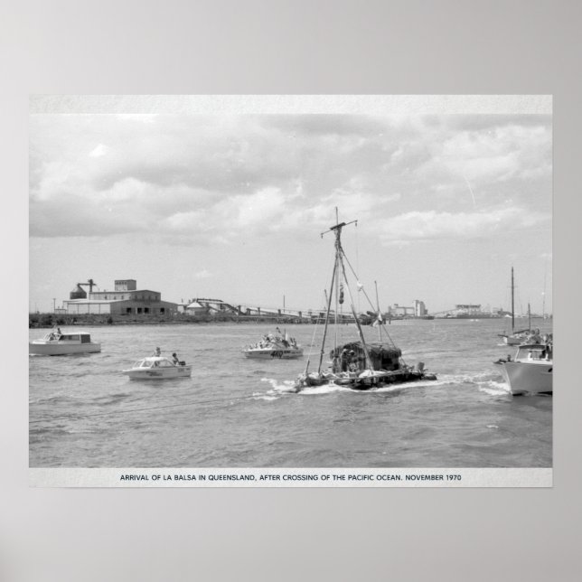 Editable 70er Australia Vintage Travel Poster (Vorne)