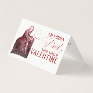 EDITABLE Classic Music mit Bach Valentine Card