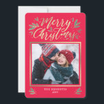 EDITABLE Color Christmas Glow Holiday Foto Card Feiertagskarte<br><div class="desc">Feiern Sie die Saison mit dieser modernen und stilvollen Urlaubskarte von Berry Berry Sweet. In unserem Shop stehen passende Artikel und weitere Designoptionen zur Verfügung: www.berryberrysweet.com. Die Hintergrundfarbe kann online an Ihr Foto angepasst werden!</div>