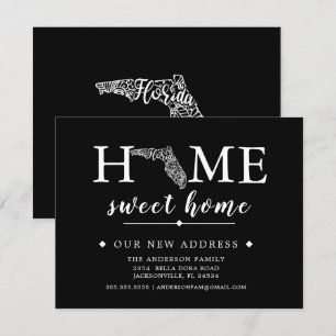 Editable Color FLORIDA Moving Ankündigung