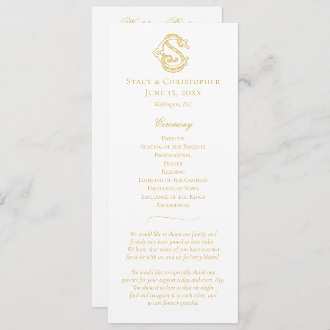 EDITABLE COLORS CS Monogram SC Monogram Programm (Vorne/Hinten)