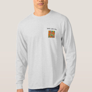 Editable Company School Logo und Name T-Shirt