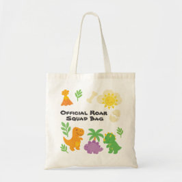 Editable Crayon Style – Dinosaur Roarsome Tote Bag Tragetasche
