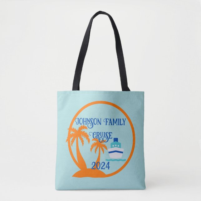 Editable Family Cruise Tasche (Vorderseite)