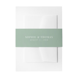Editable Farbe Moderne klassische Hochzeit Einladungsbanderole