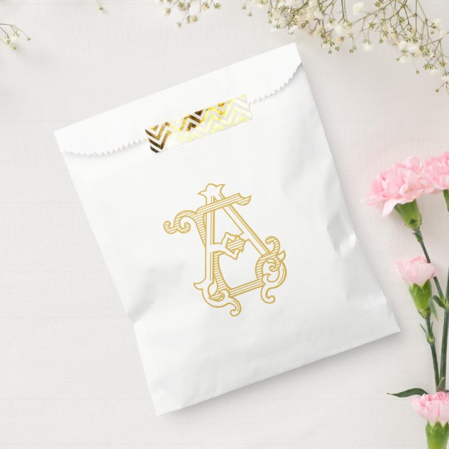 EDITABLE FARBEN EA Monogram EA Logo Fevor Bag Geschenktütchen (Versiegelt)