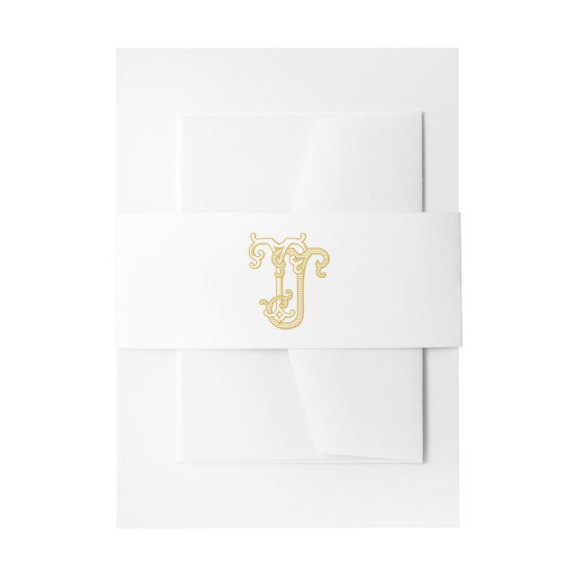EDITABLE FARBEN JT Monogram TJ Monogram Bly Band (Vorderseite Beispiel)