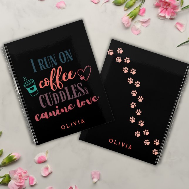 EDITABLE FARBEN Kaffee, Kuscheln und Kanine Liebe Planer (Von Creator hochgeladen)