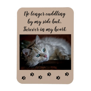 Editable Furever in meinem Herzen Magnet