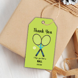 Editable Green Sports Gastgeschenk Tags für Kinder Geschenkanhänger