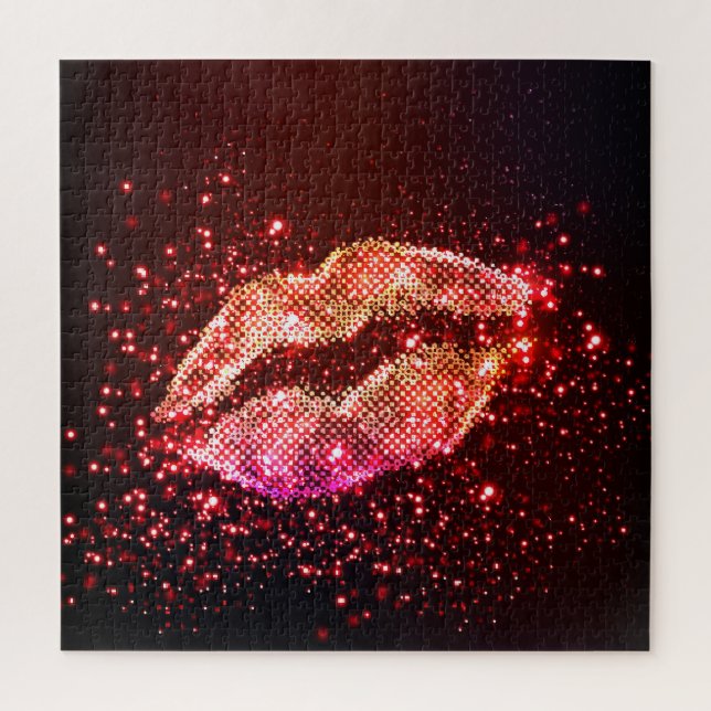 Editable Lip Illustration: Einfaches Grafikdesign (Vertikal)