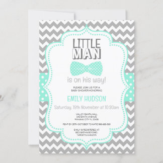 Editable Little Man Einladung
