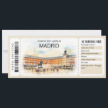 Editable Madrid Boarding Pass Spanien Flugzeug Tic Einladung<br><div class="desc">Mit unserem Fake Boarding Pass Geschenkgutschein können Sie Ihren Lieben auf eine Reise nach Madrid mitnehmen. Dieses kreative und individuell gestaltbare Madrider Boarding-Ticket ist das ideale Geschenk für einen Geburtstag, ein Jubiläum oder einen besondere Anlass. Lass der Fantasie des Empfängers, sobald er in Spanien ein Abenteuer macht. Es ist ein...</div>