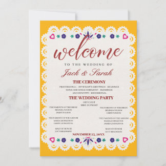 Editable Mexican Wedding Einladung 2