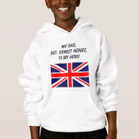 Editable Patriotic Union Jack Hero Vater
