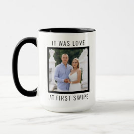 Editable Text and Custom Photo Valentine's Day  Tasse