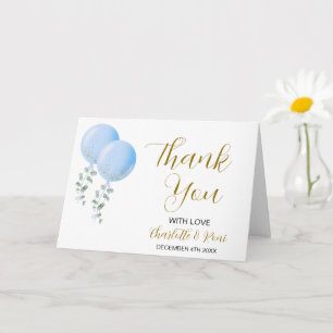 Editable Twin Girls geklappt Danke Karte