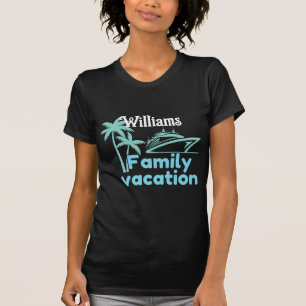 Editable Vacation Cruise T-Shirt