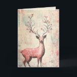 EDITABLE Vintag Pink Christmas Card Feiertagskarte<br><div class="desc">Vintage Weihnachtskarte im kreolischen Rosa-Stil auf beiden Seiten! Personalisieren Sie es und senden Sie es als Sofortdownload an Ihre Freunde und Familie. Das Interieur ist vollständig editierbar, sodass Sie die Grüße bearbeiten können, oder verlassen, wie es ist, und unterschreiben Sie es mit Ihrem Familiennamen, das Jahr, und alle Ihre Namen....</div>