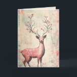 EDITABLE Vintag Pink Christmas Card Feiertagskarte<br><div class="desc">Vintage Weihnachtskarte im kreolischen Rosa-Stil auf beiden Seiten! Personalisieren Sie es und senden Sie es als Sofortdownload an Ihre Freunde und Familie. Das Interieur ist vollständig editierbar, sodass Sie die Grüße bearbeiten können, oder verlassen, wie es ist, und unterschreiben Sie es mit Ihrem Familiennamen, das Jahr, und alle Ihre Namen....</div>