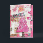 EDITABLE Vintag Pink Christmas Card Feiertagskarte<br><div class="desc">Vintage Weihnachtskarte im kreolischen Rosa-Stil auf beiden Seiten! Personalisieren Sie es und senden Sie es als Sofortdownload an Ihre Freunde und Familie. Das Interieur ist vollständig editierbar, sodass Sie die Grüße bearbeiten können, oder verlassen, wie es ist, und unterschreiben Sie es mit Ihrem Familiennamen, das Jahr, und alle Ihre Namen....</div>