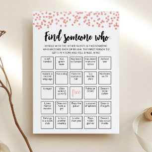 Editer Trouver Quelqu'Un Qui Joue Carte De Jeu De 