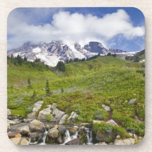 Edith Creek und Wildblume im Paradies Getränkeuntersetzer