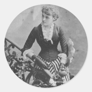 Edith Wharton on Stairs Stickers