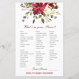 Editierbar Was ist auf Ihrer Purse Bridal, Babydus