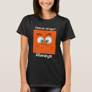 Editierbare Cartoon mit Ausdruck V8-T - Shirt