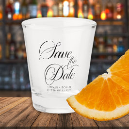 Editierbare Farben Moderne Minimalistische Save th Schnapsglas