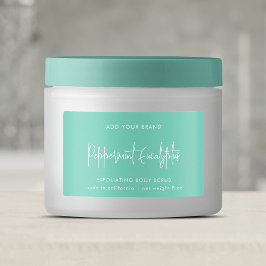 Editierbare Farbtabelle für das Minimalistische Pr Etiketten