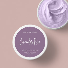 Editierbare Farbtabelle für das Minimalistische Pr Runder Aufkleber