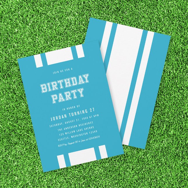 Editierbare Farbvielfalt jedes Alters Geburtstagsp Einladung (Von Creator hochgeladen)