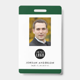 Editierbare Foto-ID für Angestellte mit Farbkombin Ausweis