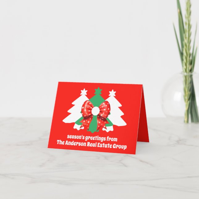 Editierbare Geschäftslogos QR Code Weihnachten im  (Vorderseite)