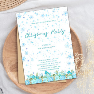 Editierbare Holiday Party Card Einladung