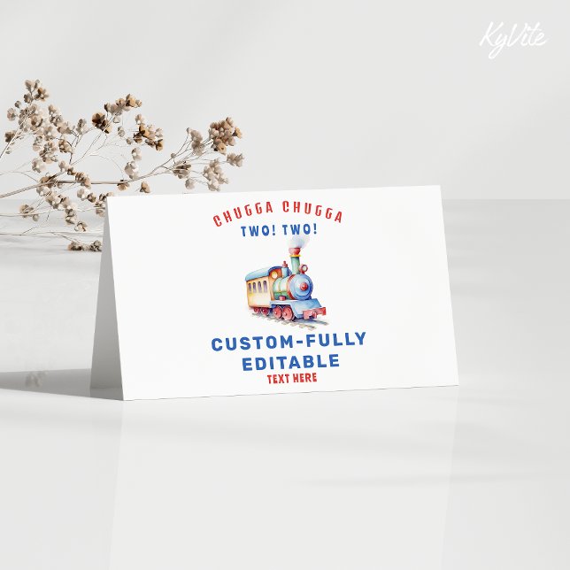 Editierbare Zugabenteuer Faltfood-Zelt-Karte Karte (Von Creator hochgeladen)