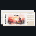 Editierbarer Japan Flugzeug Boarding Pass Einladung<br><div class="desc">Nehmen Sie Ihren Lieben auf eine Reise nach Japan mit unserem einzigartigen Fake Boarding Pass Geschenkgutschein. Dieses kreative und anpassbare Japan Boarding Pass Ticket macht das Geschenk, ob Geburtstag, Geburtstag oder besondere Anlass. Lass der Fantasie des Empfängers, sobald er auf ein Abenteuer eingeht. Es ist ein einzigartiger Sake, der Erinnerungen...</div>