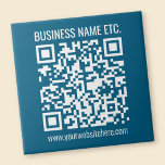 Editierbarer Ocean Blue QR-Code Fliese<br><div class="desc">Fügen Sie die URL Ihrer Website hinzu,  um einen QR-Code zu erstellen.</div>