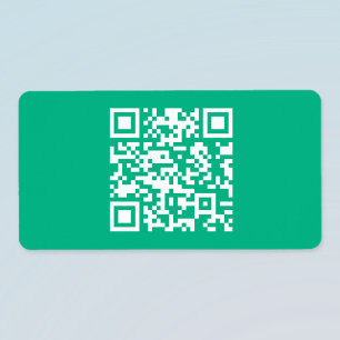 Editierbarer QR Code Generieren Sie Ihren eigenen Adressaufkleber